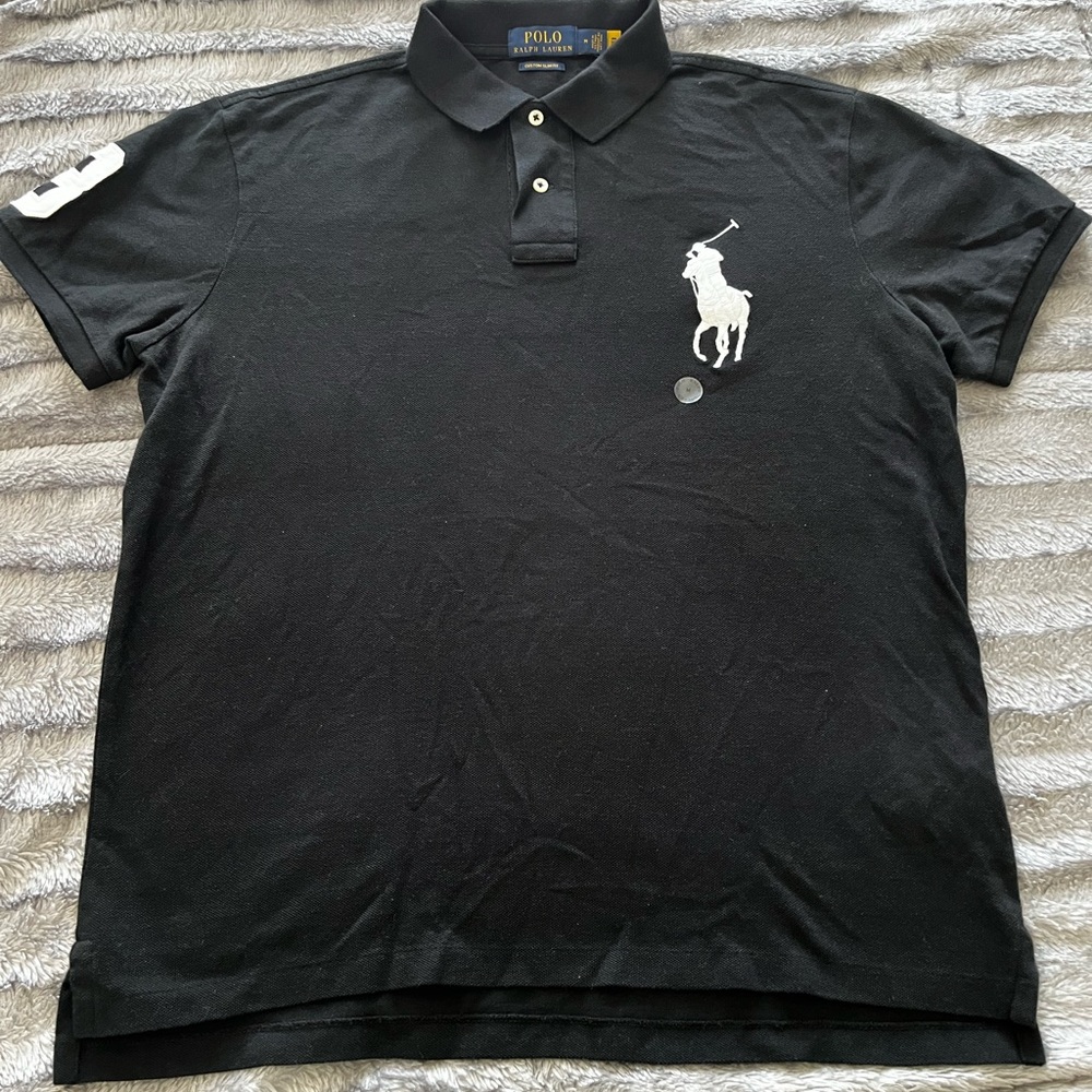Black Polo RL Shirt